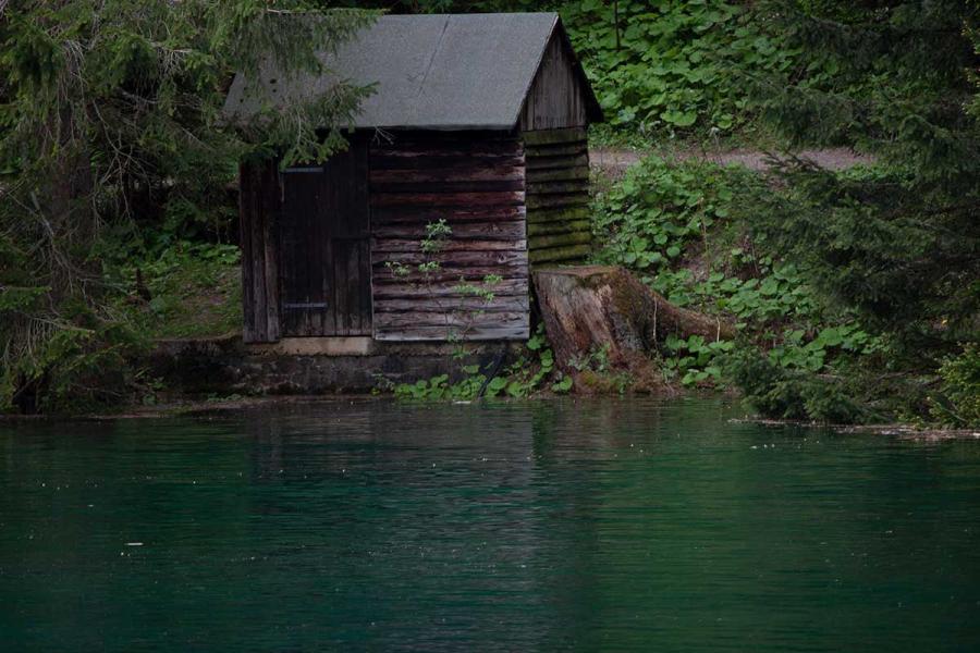 Hütte am Grünen See