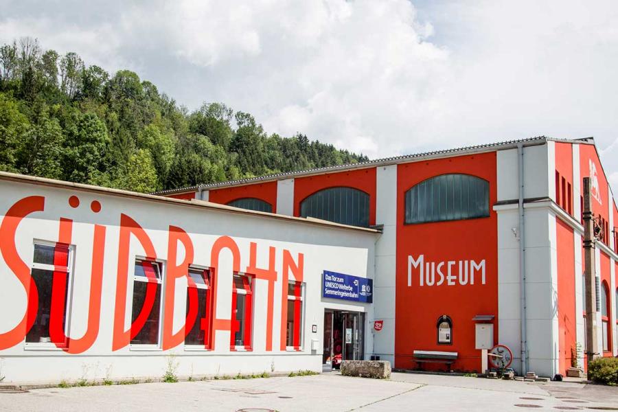 Das Südbahnmuseum in Mürzzuschlag.